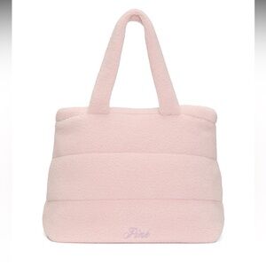 ✨NWT Victoria Secret PINK Cozy Plush Tote